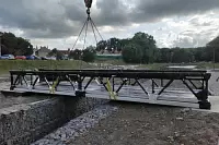 Мост в парке Черняховска